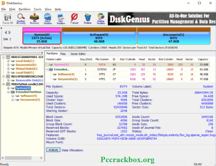 DiskGenius Professional Full Free Cracked Pccrackbox.org