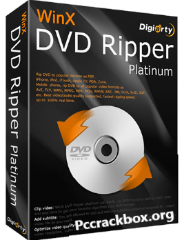 WinX DVD Ripper Platinum Crack Pc App